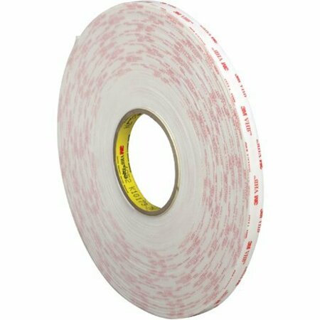 1/2'' x 5 yds. White 3M 4952 VHB Tape -  BSC PREFERRED, VHB495212R